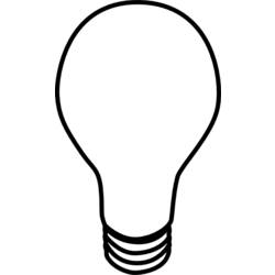 Coloring page: Light bulb (Objects) #119450 - Printable coloring pages