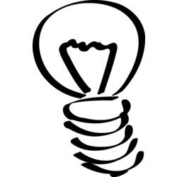 Coloring page: Light bulb (Objects) #119541 - Printable coloring pages