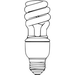 Coloring page: Light bulb (Objects) #119561 - Free Printable Coloring Pages
