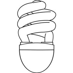 Coloring page: Light bulb (Objects) #119581 - Free Printable Coloring Pages