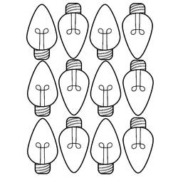 Coloring page: Light bulb (Objects) #119618 - Printable coloring pages
