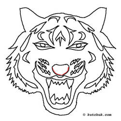 Coloring page: Mask (Objects) #120487 - Printable coloring pages