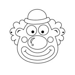 Coloring page: Mask (Objects) #120491 - Free Printable Coloring Pages