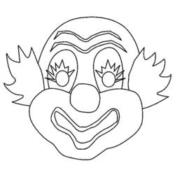 Coloring page: Mask (Objects) #120502 - Free Printable Coloring Pages