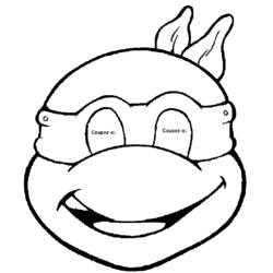 Coloring page: Mask (Objects) #120523 - Free Printable Coloring Pages