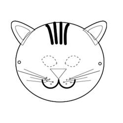 Coloring page: Mask (Objects) #120524 - Free Printable Coloring Pages