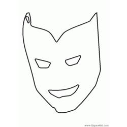 Coloring page: Mask (Objects) #120535 - Free Printable Coloring Pages