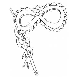 Coloring page: Mask (Objects) #120542 - Free Printable Coloring Pages