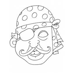 Coloring page: Mask (Objects) #120543 - Free Printable Coloring Pages