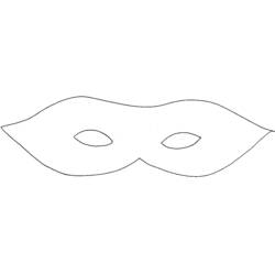 Coloring page: Mask (Objects) #120550 - Free Printable Coloring Pages