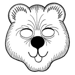 Coloring page: Mask (Objects) #120553 - Free Printable Coloring Pages