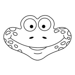 Coloring page: Mask (Objects) #120554 - Free Printable Coloring Pages