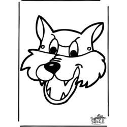 Coloring page: Mask (Objects) #120577 - Free Printable Coloring Pages