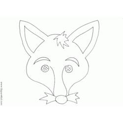 Coloring page: Mask (Objects) #120594 - Free Printable Coloring Pages