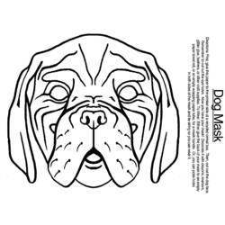 Coloring page: Mask (Objects) #120604 - Free Printable Coloring Pages