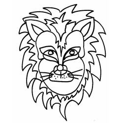 Coloring page: Mask (Objects) #120628 - Free Printable Coloring Pages