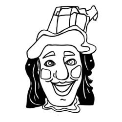 Coloring page: Mask (Objects) #120636 - Free Printable Coloring Pages