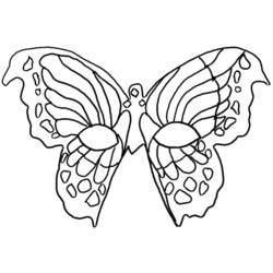 Coloring page: Mask (Objects) #120650 - Free Printable Coloring Pages