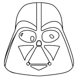 Coloring page: Mask (Objects) #120656 - Free Printable Coloring Pages