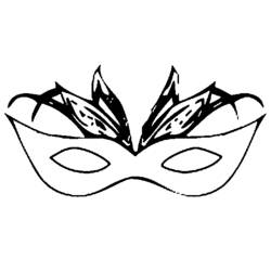 Coloring page: Mask (Objects) #120657 - Free Printable Coloring Pages