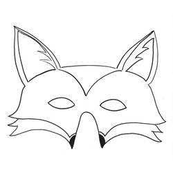 Coloring page: Mask (Objects) #120662 - Free Printable Coloring Pages