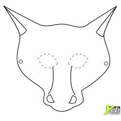 Coloring page: Mask (Objects) #120664 - Free Printable Coloring Pages