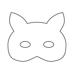 Coloring page: Mask (Objects) #120679 - Free Printable Coloring Pages