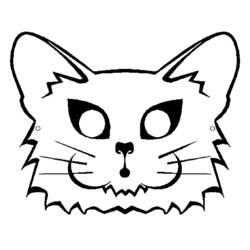 Coloring page: Mask (Objects) #120693 - Free Printable Coloring Pages