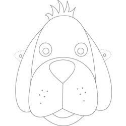 Coloring page: Mask (Objects) #120698 - Free Printable Coloring Pages