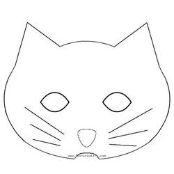 Coloring page: Mask (Objects) #120722 - Free Printable Coloring Pages