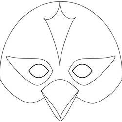 Coloring page: Mask (Objects) #120743 - Printable coloring pages