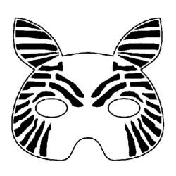 Coloring page: Mask (Objects) #120757 - Free Printable Coloring Pages