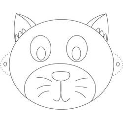 Coloring page: Mask (Objects) #120763 - Free Printable Coloring Pages