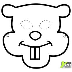 Coloring page: Mask (Objects) #120789 - Free Printable Coloring Pages