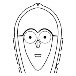 Coloring page: Mask (Objects) #120794 - Free Printable Coloring Pages