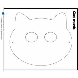 Coloring page: Mask (Objects) #120803 - Free Printable Coloring Pages