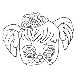 Coloring page: Mask (Objects) #120809 - Free Printable Coloring Pages