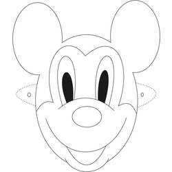 Coloring page: Mask (Objects) #120850 - Free Printable Coloring Pages