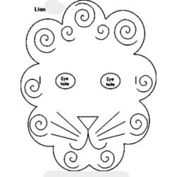 Coloring page: Mask (Objects) #120888 - Free Printable Coloring Pages