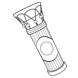 Coloring page: Musical instruments (Objects) #167121 - Free Printable Coloring Pages