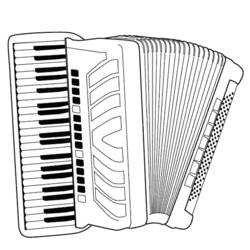 Coloring page: Musical instruments (Objects) #167141 - Free Printable Coloring Pages
