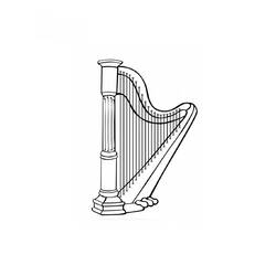 Coloring page: Musical instruments (Objects) #167144 - Free Printable Coloring Pages