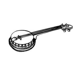 Coloring page: Musical instruments (Objects) #167155 - Free Printable Coloring Pages