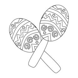 Coloring page: Musical instruments (Objects) #167162 - Printable coloring pages