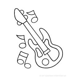 Coloring page: Musical instruments (Objects) #167167 - Printable coloring pages