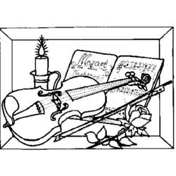 Coloring page: Musical instruments (Objects) #167207 - Free Printable Coloring Pages