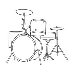 Coloring page: Musical instruments (Objects) #167266 - Free Printable Coloring Pages