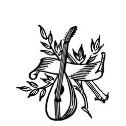 Coloring page: Musical instruments (Objects) #167272 - Free Printable Coloring Pages