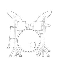 Coloring page: Musical instruments (Objects) #167295 - Free Printable Coloring Pages