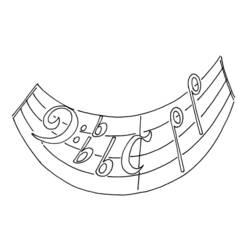 Coloring page: Musical instruments (Objects) #167326 - Free Printable Coloring Pages